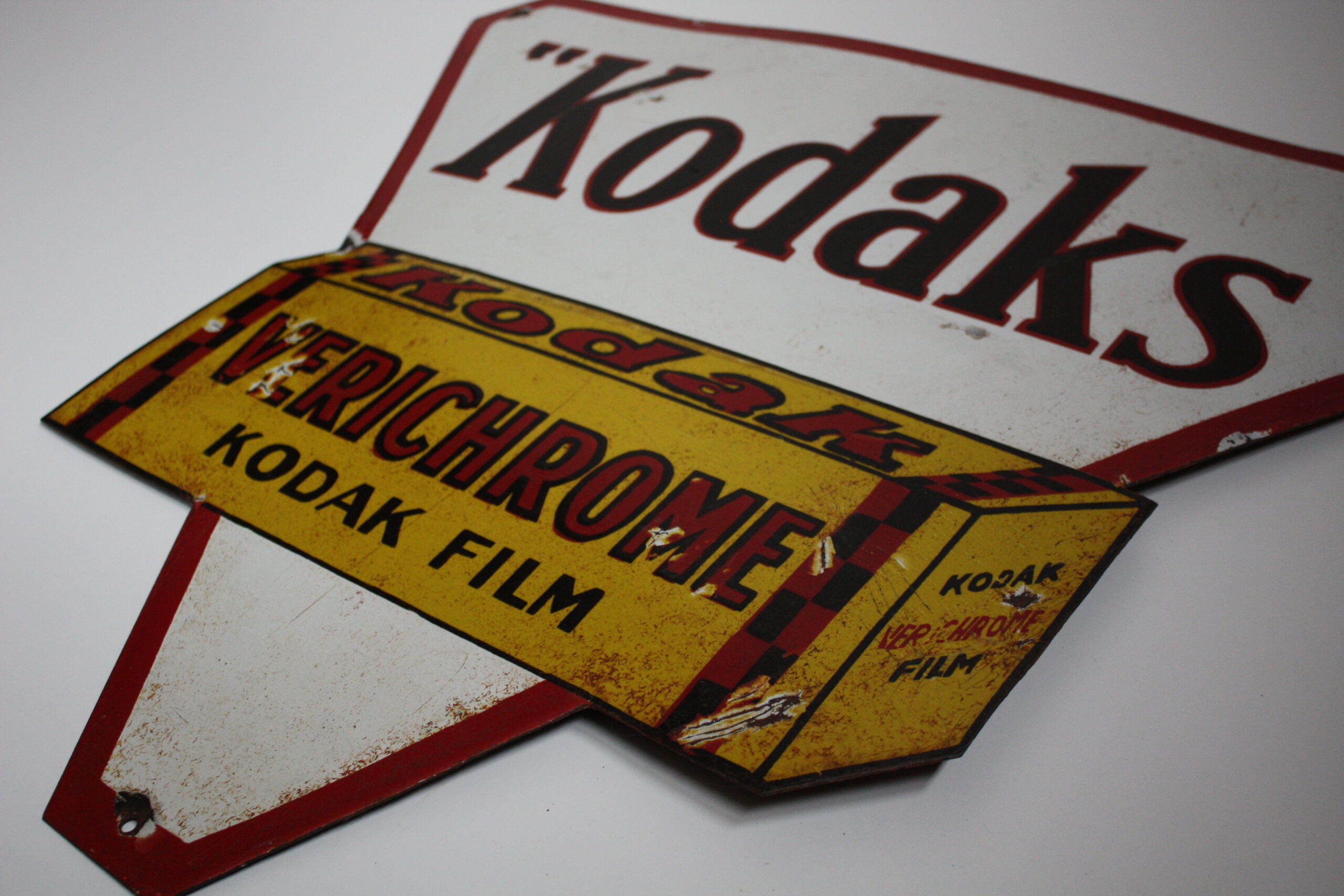 Plaque émaillée | Kodaks Verichrome