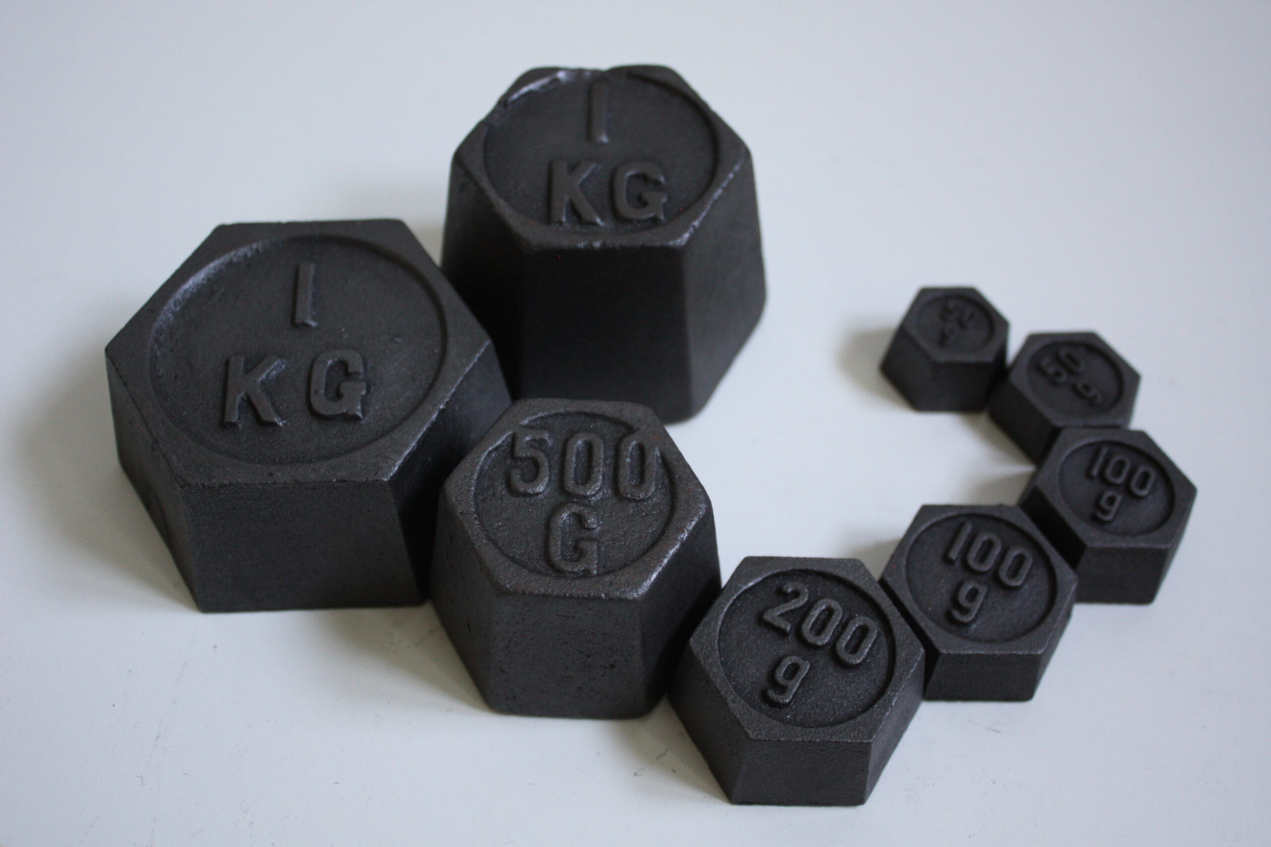 Pyramide de 8 poids
