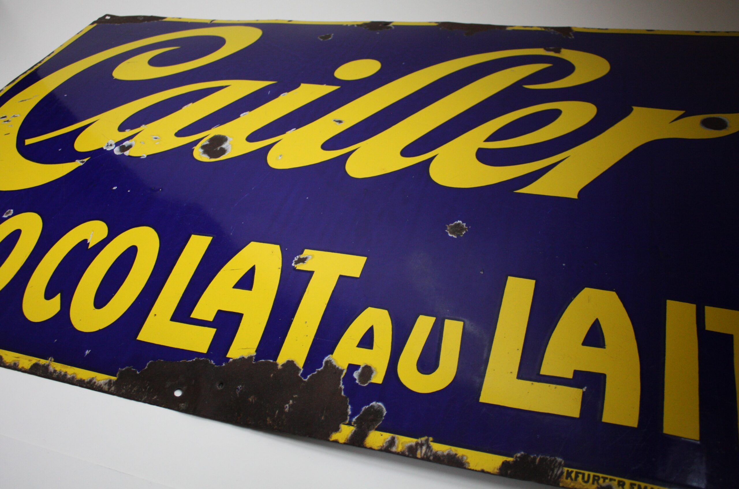 Plaque émaillée | Cailler Chocolat au Lait